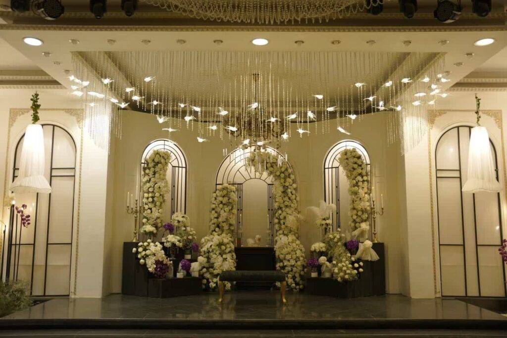 گل آرایی تالار یلدا