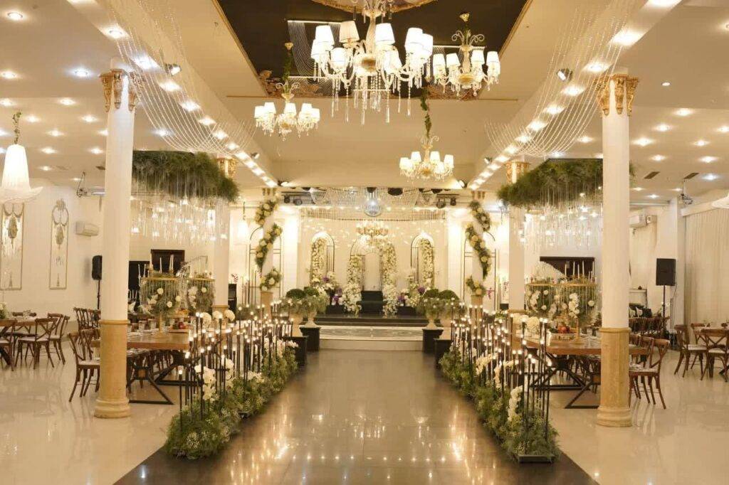 دیزاین و چیدمان تالار یلدا